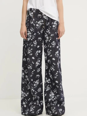 Karl Lagerfeld jeansy damskie kolor granatowy A3W10012