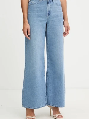 Karl Lagerfeld jeansy damskie kolor niebieski B1W10047
