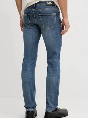 Karl Lagerfeld jeansy męskie kolor niebieski 554876.265840