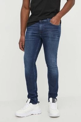 Karl Lagerfeld jeansy męskie kolor niebieski