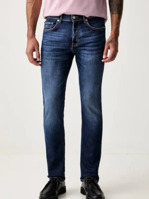 Karl Lagerfeld jeansy regular męskie KL-JACK granatowy