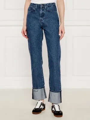 Karl Lagerfeld Jeansy | Straight fit | high waist