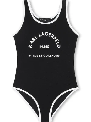 Karl Lagerfeld jednoczęściowy strój kąpielowy dziecięcy