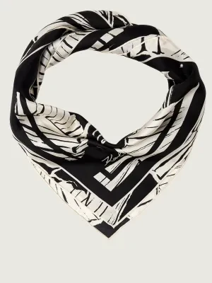 Karl Lagerfeld Jedwabna chusta K/signature