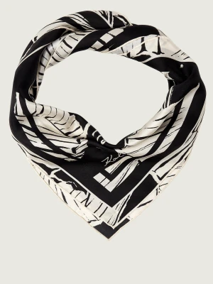Karl Lagerfeld Jedwabna chusta K/signature