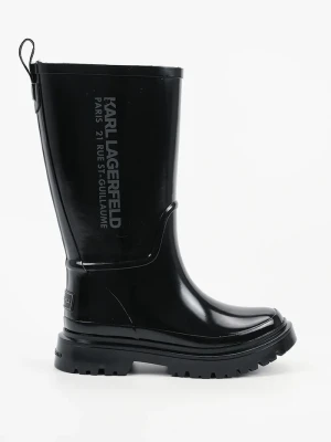 Karl Lagerfeld kalosze K / TORRENT czarny