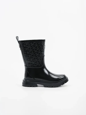 Karl Lagerfeld kalosze K/TORRENT damskie kolor czarny KL47170