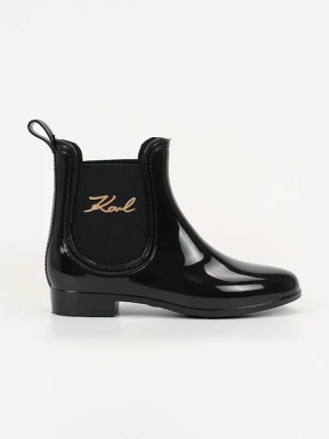 Karl Lagerfeld kalosze KALOSH II damskie kolor czarny KL94775