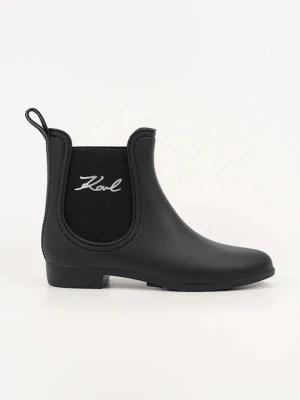 Karl Lagerfeld kalosze KALOSH II damskie kolor czarny KL94775