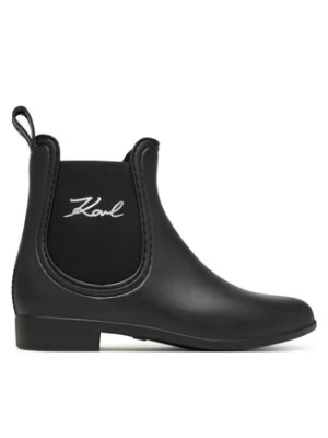 KARL LAGERFELD Kalosze KL94775 Czarny