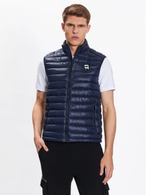 KARL LAGERFELD Kamizelka 505023 500590 Granatowy Regular Fit