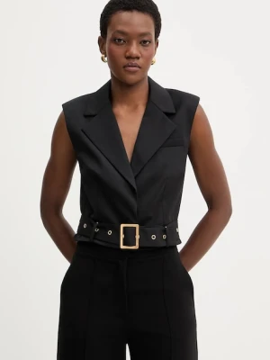 Karl Lagerfeld kamizelka z dodatkiem wełny