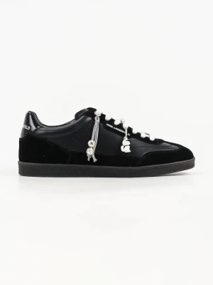 Karl Lagerfeld Kandidate sneakersy damskie skórzane czarny