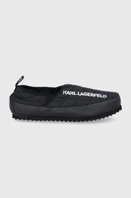 Karl Lagerfeld Kapcie KOOKOON KL72021.H0X kolor czarny