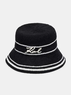 Karl Lagerfeld kapelusz damski K/SIGNATURE