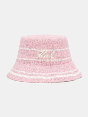 Karl Lagerfeld kapelusz damski K/SIGNATURE