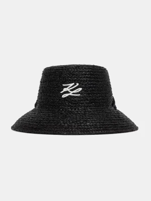 Karl Lagerfeld kapelusz słomkowy damski K/AUTOGRAPH