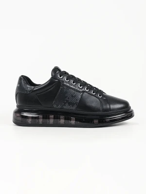 Karl Lagerfeld Kapri sneakersy męskie skórzane czarny
