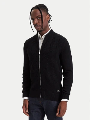 KARL LAGERFELD Kardigan 655029 564308 Czarny Regular Fit