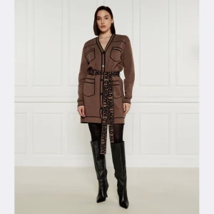 Karl Lagerfeld Kardigan | Relaxed fit | z dodatkiem wełny