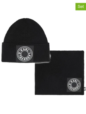 Zdjęcie produktu Karl Lagerfeld Kids 2-częściowy zestaw w kolorze czarnym rozmiar: 158/164