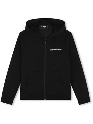 Karl Lagerfeld Kids Bluza w kolorze czarnym rozmiar: 128