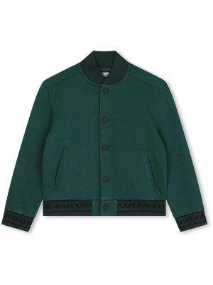 Karl Lagerfeld Kids Bluza w kolorze morskim rozmiar: 164