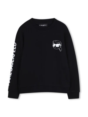 Karl Lagerfeld Kids Bluza Z31088 Czarny Regular Fit