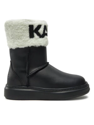 Karl Lagerfeld Kids Botki Z30312 M Czarny