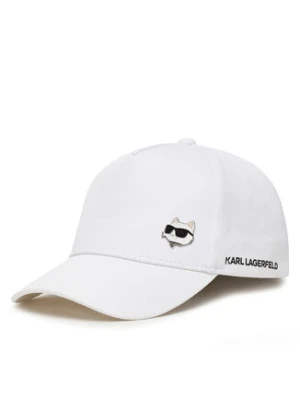 Karl Lagerfeld Kids Czapka z daszkiem Z31196 M Biały