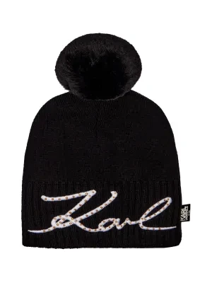Zdjęcie produktu Karl Lagerfeld Kids Czapka | z dodatkiem kaszmiru