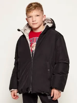 Karl Lagerfeld Kids Dwustronna kurtka | Regular Fit
