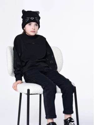 Zdjęcie produktu Karl Lagerfeld Kids Jeansy Z14217 D Czarny Mom Fit