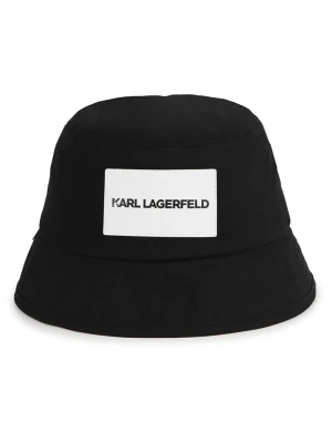 Karl Lagerfeld Kids Kapelusz w kolorze czarno-białym rozmiar: 56 cm