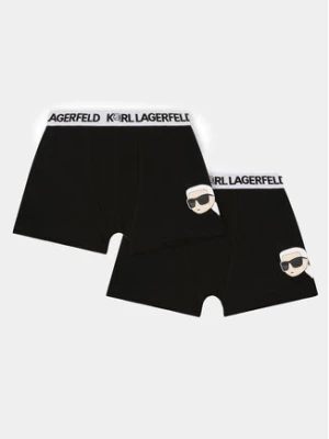 Karl Lagerfeld Kids Komplet 2 par bokserek Z20104 M Czarny
