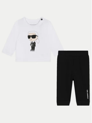 Karl Lagerfeld Kids Komplet bluzka i legginsy Z30289 M Kolorowy Regular Fit