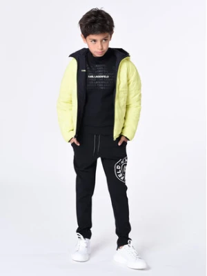 Karl Lagerfeld Kids Kurtka przejściowa Z26105 M Żółty Regular Fit