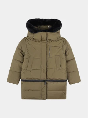 Karl Lagerfeld Kids Kurtka puchowa Z16167 D Khaki Regular Fit