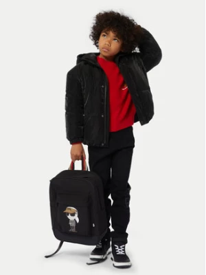 Karl Lagerfeld Kids Kurtka puchowa Z30274 S Czarny Regular Fit