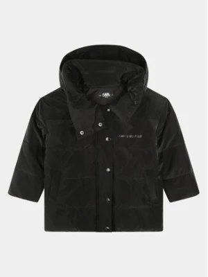 Karl Lagerfeld Kids Kurtka zimowa Z16164 S Czarny Regular Fit