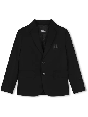 Karl Lagerfeld Kids Marynarka w kolorze czarnym rozmiar: 128