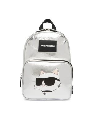 Karl Lagerfeld Kids Plecak This Is St Tropez D3 Z31215 Srebrny