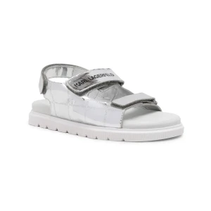 Karl Lagerfeld Kids Sandały | z dodatkiem skóry