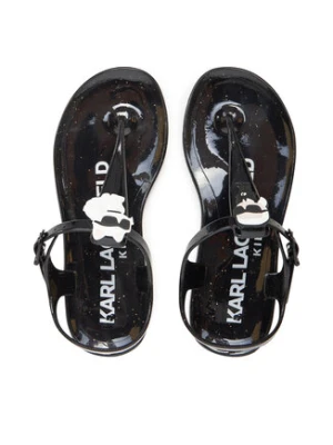 Karl Lagerfeld Kids Sandały Z30370 M Czarny
