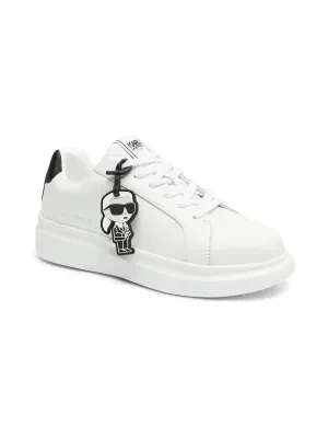 Karl Lagerfeld Kids Skórzane sneakersy