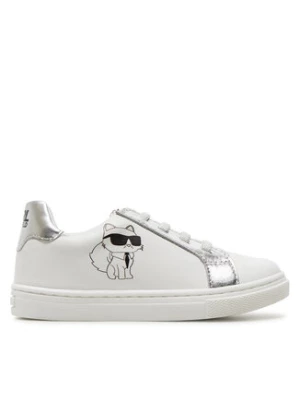 Karl Lagerfeld Kids Sneakersy Z30321 Biały