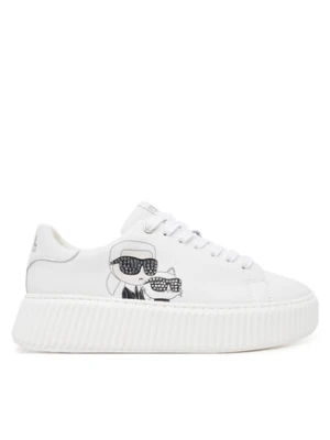 Karl Lagerfeld Kids Sneakersy Z30371 S Biały