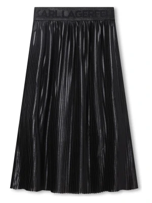 Karl Lagerfeld Kids Spódnica w kolorze czarnym rozmiar: 128