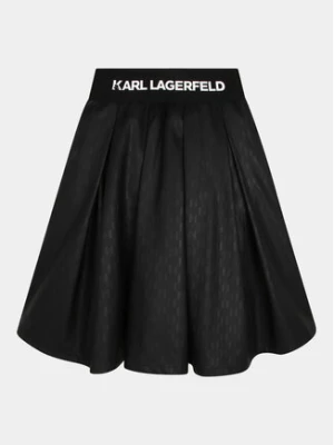 Karl Lagerfeld Kids Spódnica Z13096 D Czarny Regular Fit