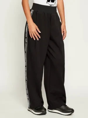Karl Lagerfeld Kids Spodnie dresowe | Relaxed fit